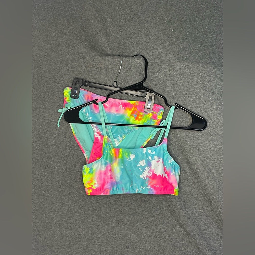 Tie-dye swimsuit